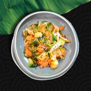 Salade Saumon Wakame