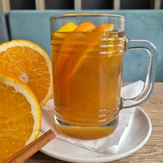 Herbata z pomarańczą