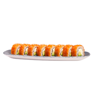 Uramaki creamy cheese łosoś