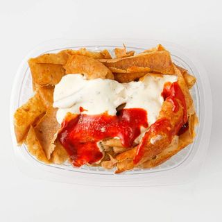 Kebab salata + pommes menu