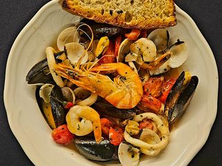 Stufato ai frutti di mare