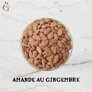 Amandes Gingembre 100g