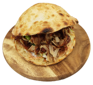 Panino solo carne kebab