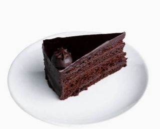 Chocolate Fudge Cake Slice