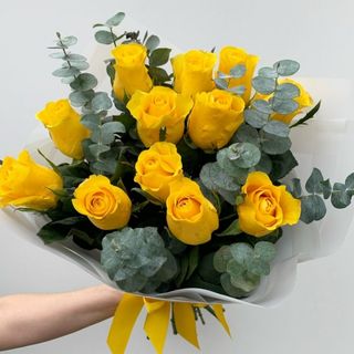 Docena Rosas Amarillas