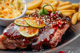 Costillas Tailandesas Con Chili Y Lima