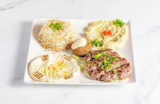 Combinado kafta con arroz (halal) - مشكل كفتة