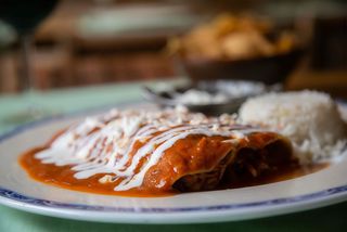 Enchiladas Rojas de Patata