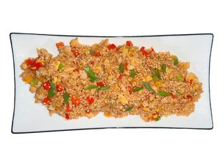 Тяхан с овощами