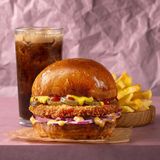 Комбо з бургером з курячою котлетою