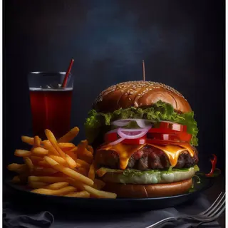 Menú hamburguesa