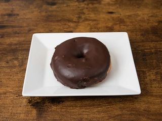 Doughnut Glaseado De Chocolate 100% Cacao