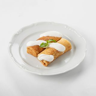 Блинчики с творогом