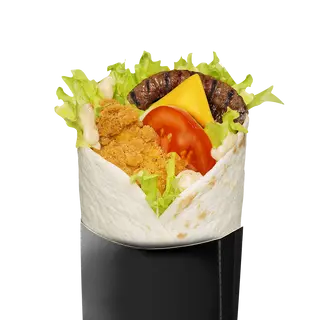 Wrap Chick'n Beef