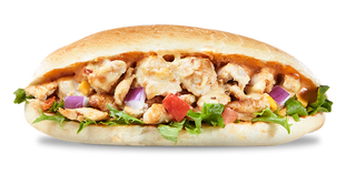 Sandwich  Escalope Panée, Frites