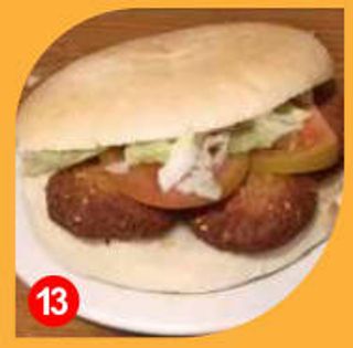 Falafel panino