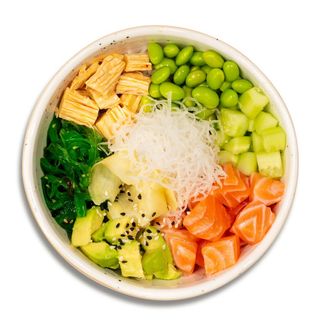 Поке боул с лососем