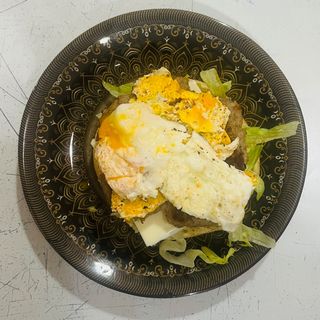 Hamburguesa con huevo