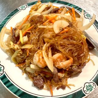 Fideos transparentes