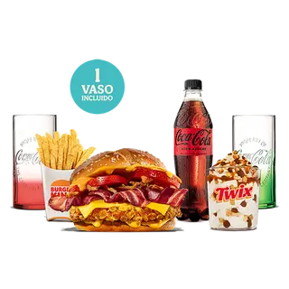 Menú Completo Verano Duo Bacon Cheddar Pollo