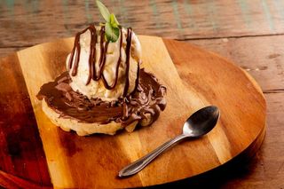 Gaufre Nutella Avec Boule De Glace