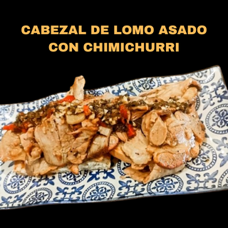 Cabezal De Lomo Asado Al Horno