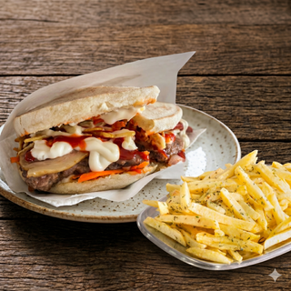 Menu Hamburger Arraial