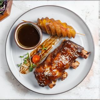 Томленые говяжьи щечки с Орзо NEW