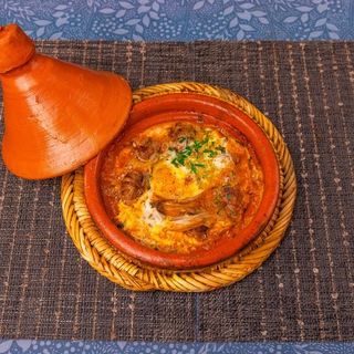 Tajine viande hachée aux œufs