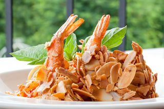 Crevettes aux Amendes