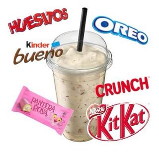 BATIDO DE HELADO CON OPCION DE CHOCOLATINA