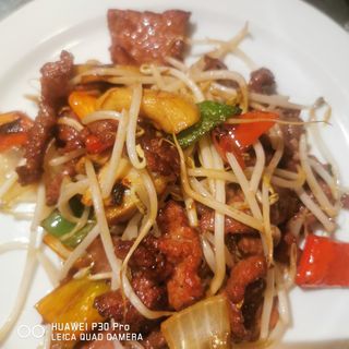 Ternera con verduras