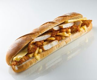 Panino pollo & patatine fritte