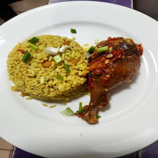 Fried rice & chicken