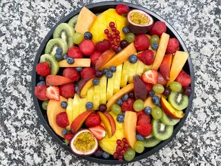 Assiette Fruits De Saison