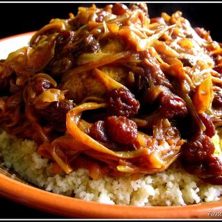 Couscous Tfaya Au Poulet