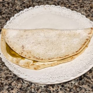 Piadina Dolce Crema di Ricotta e Crema di Pistacchi