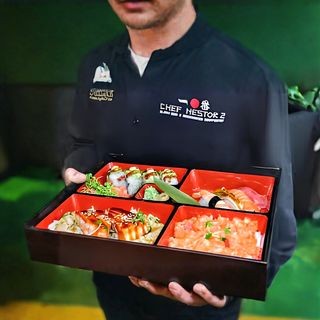 Bento solo roll e nigiri