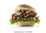 Plato De Hamburguesa