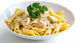 Pasta con pollo