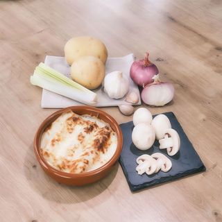 Canelones Gratinados De Setas Variadas (6 Uds.)