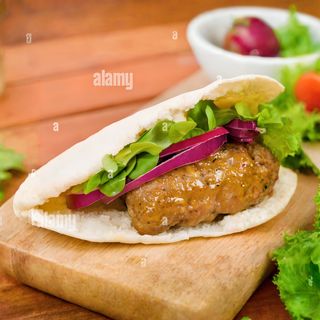 Panino seekh kebab hot