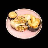 ТОРТИЛА С ПАНИРАНО ПИЛЕ (300г)