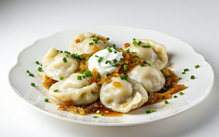 Pierogi ruskie zasmażone 8szt