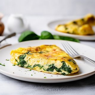 Omelette Épinards Ricotta