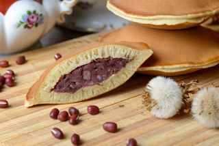 Dorayaki judía roja
