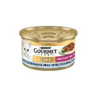 Duplo Prazer Peixe e Espinafres - Purina Gold 85g