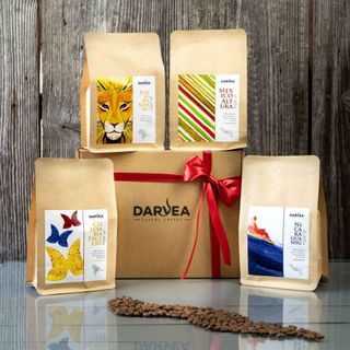 Zestaw prezentowy duży - 4x250g kawa ziarnista