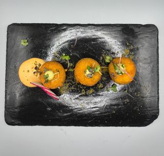 Croquetas Mexicana de Camarão