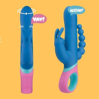 Vice Rabbit Vibrador Rotador Con 3 Motores 13+12 Modos